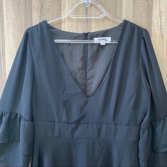 BB Dakota Always Classy Tiered Ruffle Sleeve Dress - Picture 5 of 8